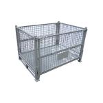 Large Capacity Industrial Warehouse Wire Container Custom Folding Wire Mesh Container for sale