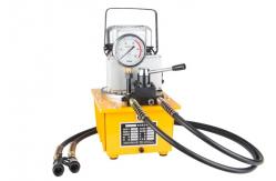 China 750W Hydraulic Crimping Tool Double Acting Electric Engine Driven Hydraulic Pump supplier
