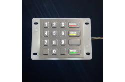 China Waterproof Backlit Numeric Keypad Stainless Steel Luminous Metal GZ-B009083 supplier