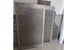 China Slot Hole Perforated Galvanized Iron Sheet Metal For Harvesting Machines supplier
