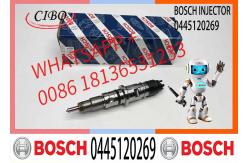 China High Quality Diesel Fuel Injector Common Rail Injector Assembly 0445120269 supplier