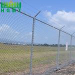Easily Installed Anti rust Cyclone Wire Chain Link Fence For Farm