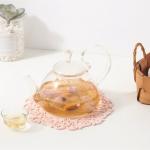 20cm Silicone Pot Holders Heat Insulation Circular Lace Shape for sale