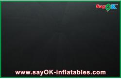China Portable Inflatable Planetarium , 210D Oxford Cloth Black Inflatable Dome Tent supplier
