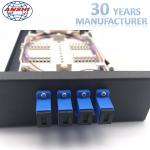 Metal Optical Fiber Distribution Box / Wall Mount Enclosure Easy Installations