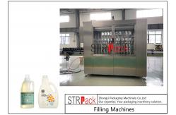 China Automatic Filling Capping Labeling Machine For Viscous Liquid Detergent Gel Shampoo supplier