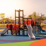 Wear Resistant EPDM Playground Surface 3mm SBR System sport flooring