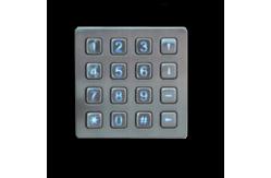 China Vandalism Proof Industrial Numeric Keypad , Stainless Steel Keyboard supplier