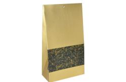 China Custom Classic Kraft Paper Packaging For Tea Bags , Flat Bottom supplier
