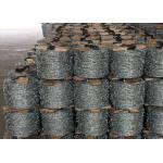 Galvanized Double Twist Barbed Wire 20kg/Coil For Grass Boundary