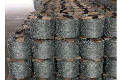 China Galvanized Double Twist Barbed Wire 20kg/Coil For Grass Boundary supplier