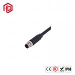 Industrial PCB Wiring Connector M12 A Code 12pin Male Waterproof Circular Connector for sale