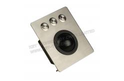 China Military Mechanical Resin Laser Trackball With 3 Mouse Buttons supplier