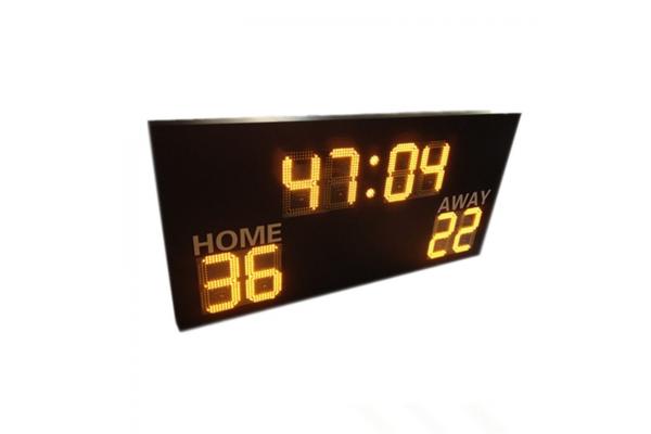 Commercial Portable Football Scoreboard Programmable With Hanging Brackets