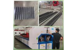 China 50Hz APESP-100 Electric Square Pipe Punching Machine With PLC Control Punching supplier