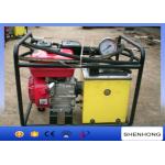 80 MPa High Pressure Motorized Hydraulic Pump Station With 4HP Diesel Engine for sale