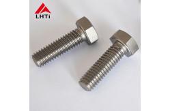 China DIN 933 M14 Gr2 Hex Head Titanium Bolts Nuts CNC Machined supplier