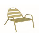 19mm Tube Furniture Steel Patio Chair For Garden Outdoor for sale