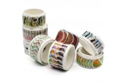 China Custom Acrylic Adhesive Japanese Tape Printed Die Cut Washi Tape supplier