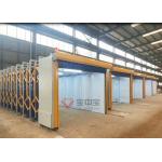 Telescopic Painting Booth For Large And Long Metal Workpiece for sale
