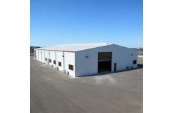 China Prefab Steel Frame Warehouse Custom Size for Heavy Duty Goods Storage Column-Free supplier