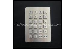 China ODM 24 Key Backlit Numeric Keyboard Access Control Digital Metal Keyboard supplier