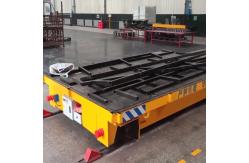 China 20 Tons Load Rail Transfer Trolley Telecontrol Operate Safety Sensors Control supplier