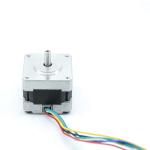39mm Nema 16 Hybrid Stepper Motor 12V DC 1.3 Kg Cm 116 Oz In 6 Wire 0.3a for sale