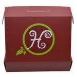 Recyclable 250gsm Corrugated Mailing Boxes Both Sides Printing for sale