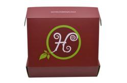 China Recyclable 250gsm Corrugated Mailing Boxes Both Sides Printing supplier