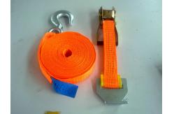 China Adjustable Cargo Ratchet Tie Down Straps , Load Securing Strap With Ratchet supplier