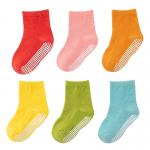Non Slip Ankle Children'S Cotton Socks Navy Blue For Toddlers Boys Girls for sale