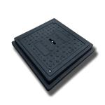 A15 B125 C250 Composite SMC Custom Manhole Covers Lightweight And Non Conductive for sale