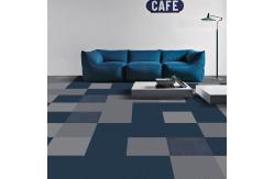 China Solution Dyed Polypropylene Nylon Carpet Tiles 50x50cm Loop Pile For Business supplier