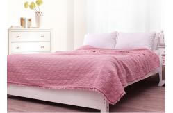 China 3pcs / 5pcs Full Size Quilt Washed Solid Embroidered Bedspread And Coverlets supplier