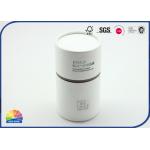 Food Package Paper Tube Container Customized Embossed And Debossed Logo for sale