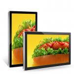 LCD advertising display monitor 43 inch wall mounting ad video player screen