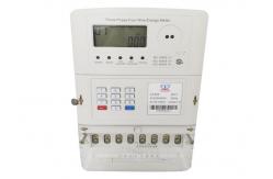 China Three Phase Keypad STS Prepaid Meters 3P With LCD Display / PLC Communication supplier
