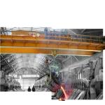 20 Ton Double Beam Casting Crane Remote Control Double Girder EOT Crane for sale