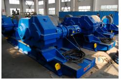 China High Rigidity Heavy Duty Rotator , Welding Rack With Steel Wheel supplier