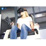 Interactive VR Motion Gaming Chair , 42 Inch Screen VR Car Driving Simulator
