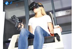 China Interactive VR Motion Gaming Chair , 42 Inch Screen VR Car Driving Simulator supplier