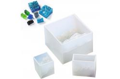 China Low Viscosity Translucent Platinum Silicone Rubber For Snow Mountain Resin Molds supplier