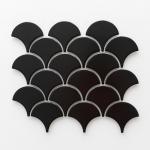 Dragon Scale Full Body Mosaic Ceramic Tiles Bathroom Background Wall Fish Scale Tile for sale