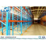 Heavy Duty Selective Pallet Racking System Customized Beam Length for sale