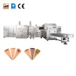 33 Plates Stain Steel Ice Cream Cone Machinery Cone Biscuit Making Machine for sale