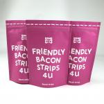 Stand Up Zipper Plastic Pouches Packaging For Pet Food for sale