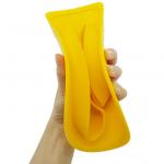 Non Slip Yellow Duck Silicone Divided Plate Toddler Plates