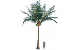 China 4m Artificial Landscape Trees Coconut Palm Tree Outdoor Decoration supplier