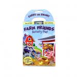 4.13*7.56'' Custom Size Professional Book Printing Farm Friends Activity Pad for sale